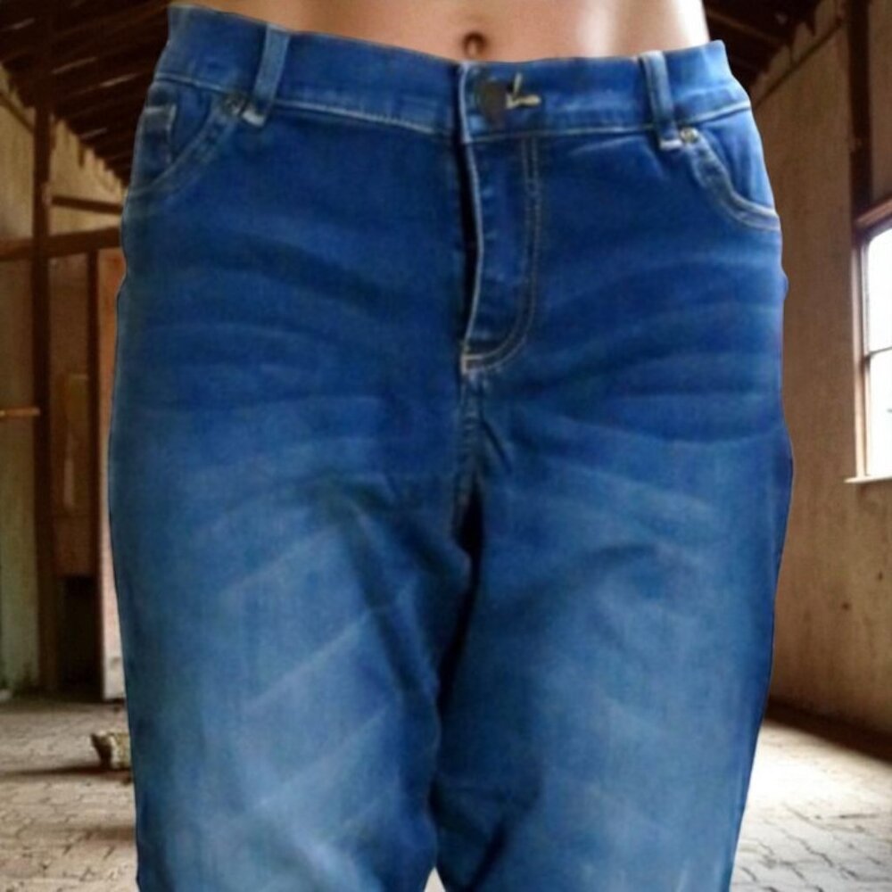 Blue Jean Leggings Jeggings